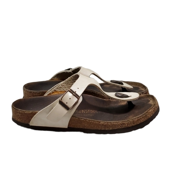 Birkenstock Women Gizeh Outdoor T strap Sandals Flats shoes sz 38/7 - Picture 1 of 13